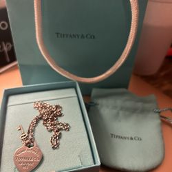 Tiffany Heart tag Necklace - Return To Tiffany