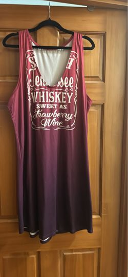 Tennessee Whiskey Graphic Tank Dress