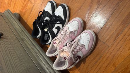 Nike air dunks set 6.5y and 7y