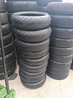 Motorcycle Tires 180/55/ZR 17 MC37W $40 each