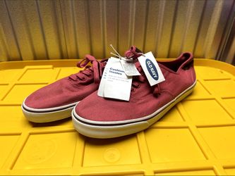 Old Navy Canvas Lace Up Sneakers Dusty Rose Mens 11 New With Tags