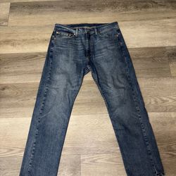 Levi’s 505 Regular Fit Jeans Men’s 36x30 Blue 99% Cotton Straight Leg Denim