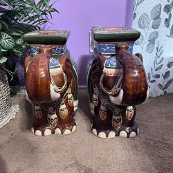 Decorative Ceramic Elephant