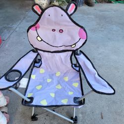 Child's Chair With Carrying Bag