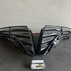 HYUNDAI TUCSON OEM LEFT AND RIGHT DAYTIME RUNNING LED HEADLIGHT ASSEMBLY 2022-2023