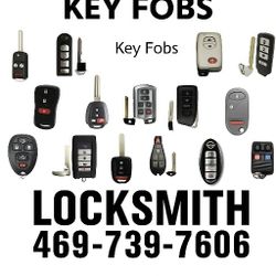 Car Key's, Remotes And Key Fobs 🔑 