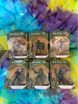 Jazwares World Of Halo Series 2 Full Set