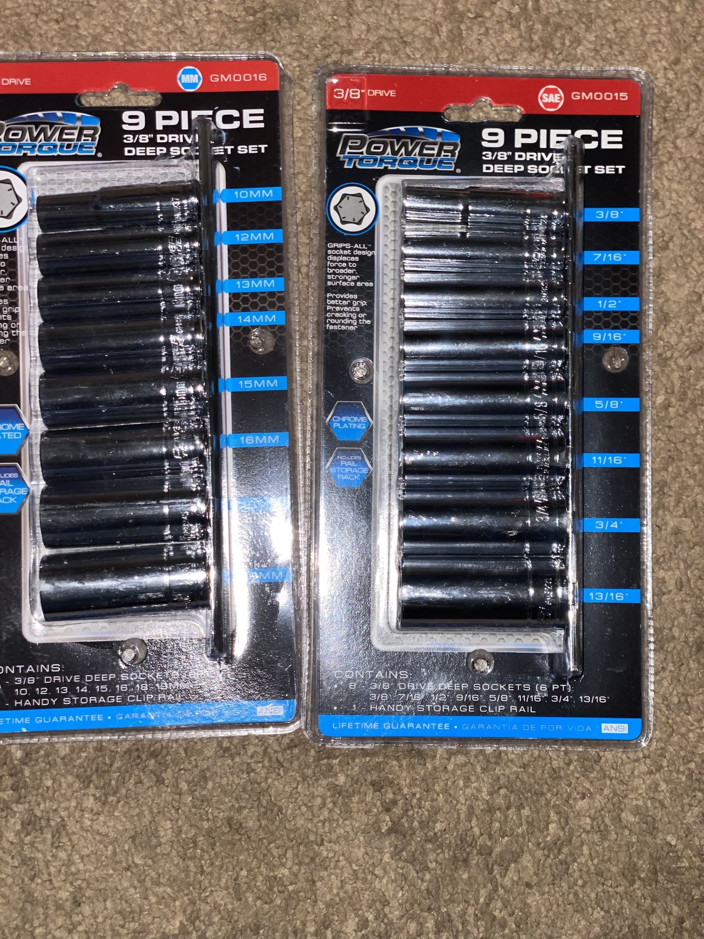 3/8 Deep Socket Sets
