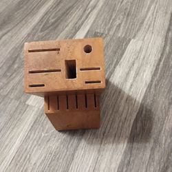 Wood Block For Knives