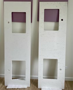 72.5" Quartz Double Sink Vanity Top