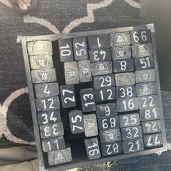 Custom Raiders Large Yard Jenga