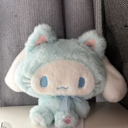 Cinnamoroll cat costume plush blue Sanrio Japan 