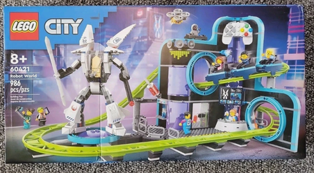 LEGO City Robot World Roller 60421 Damaged Box