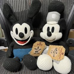 Steamboat Willie Oswald Yarn Disney Plush 