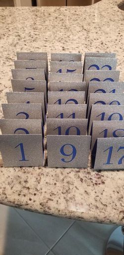 Party Table Numbers
