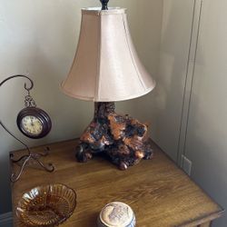 Vintage Wood Lamp