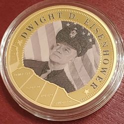 Marching Together To Victory Dwight D Eisenhower Coin