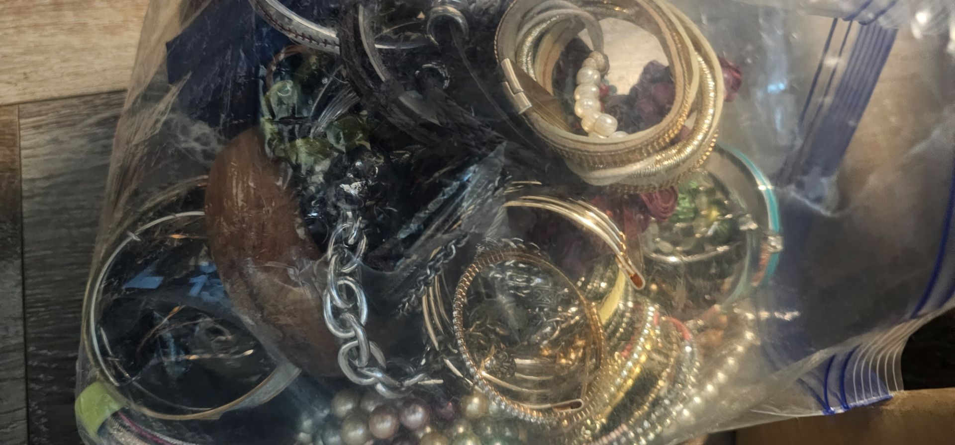 Big bag of Assortment of different bracelets