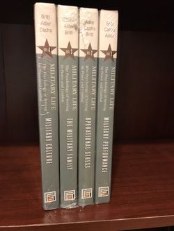 Military Life-The Psychology of Serving in Peace and Combat (New set of 4 Books)