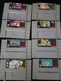 Super nintendo games games