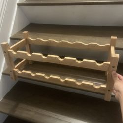 Wood Wine Rack