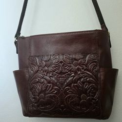 Patricia Nash Genuine Leather Crossbody