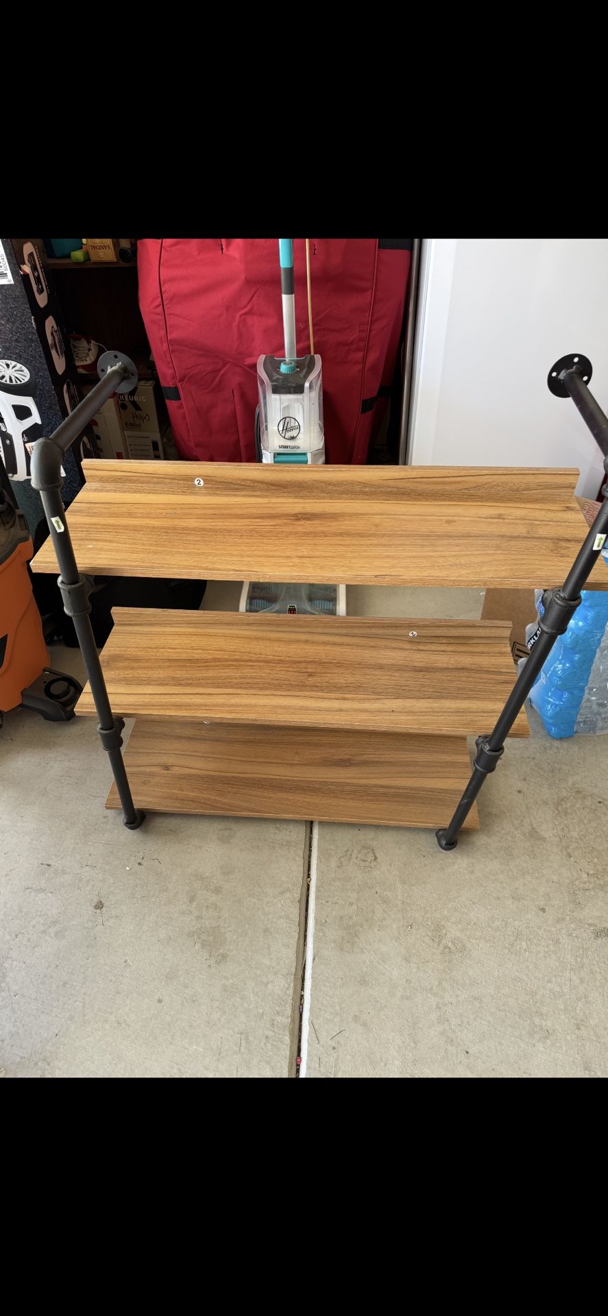 3 Tier Pipe Shelves