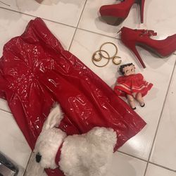 Betty Boop With All Accessories And Mermaid Costume Small