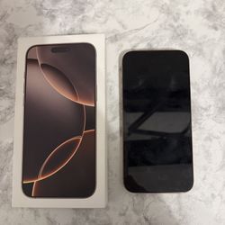 iPhone 16 Pro Max 256gb 