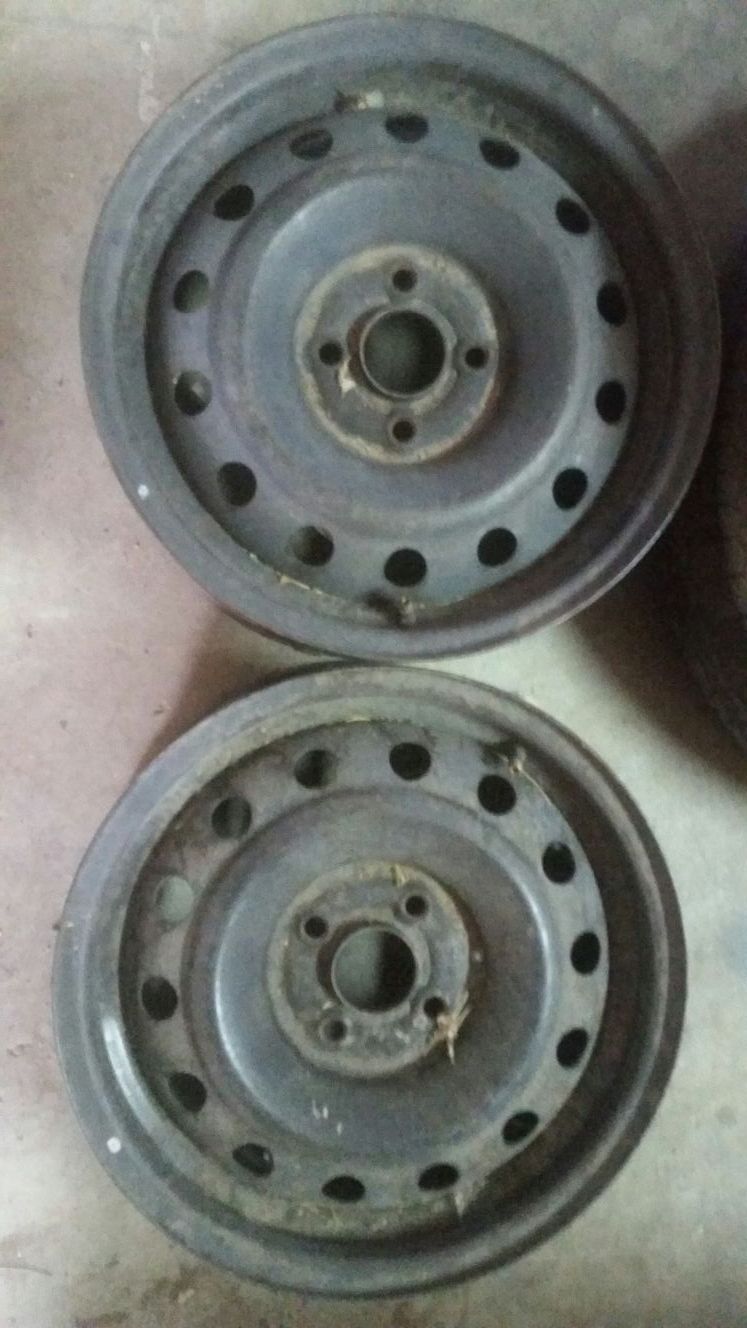 14in 4 Lug Steelies