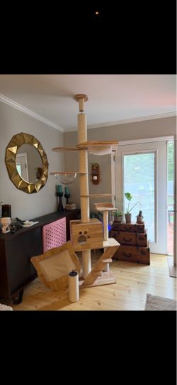 Floor-to-Ceiling Cat Tree Tower