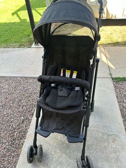 Black Compact Baby Stroller
