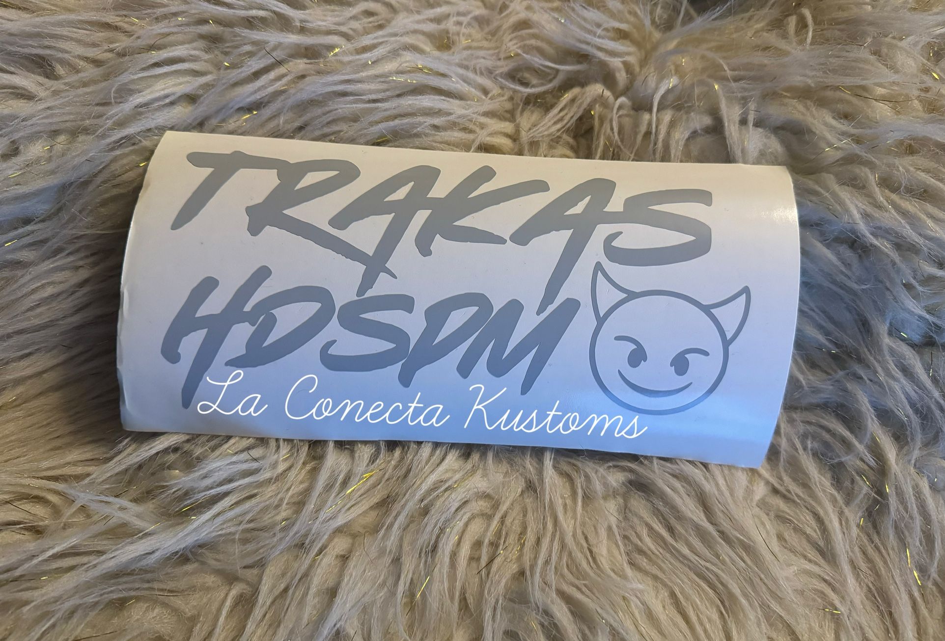 Trakas Hdspm vinyl stickers decal