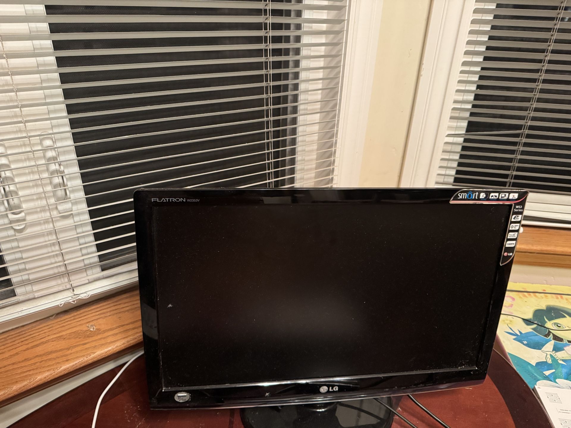 $30 1080p used Lg Monitor Works Well