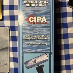Cipa Comp 2 Universal Convex Marine Mirror