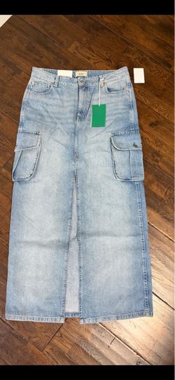 Denim skirt