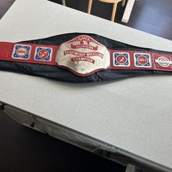 Nwa Television Heavyweight Wrestling Championship Belt 