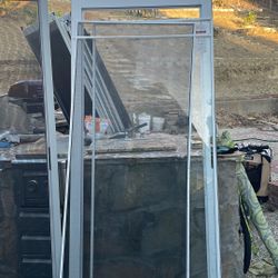 larson glass door with screen 