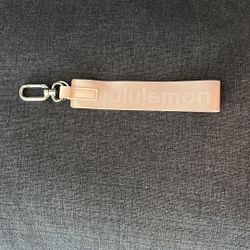 LuluLemon Keychain (Pink)