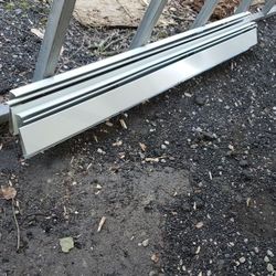 Baseboard heater covers