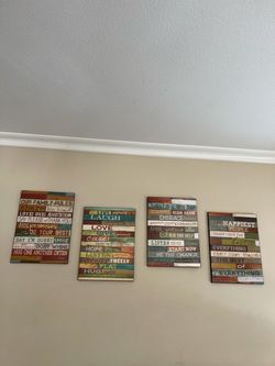 Wooden Wall Decor Plaque