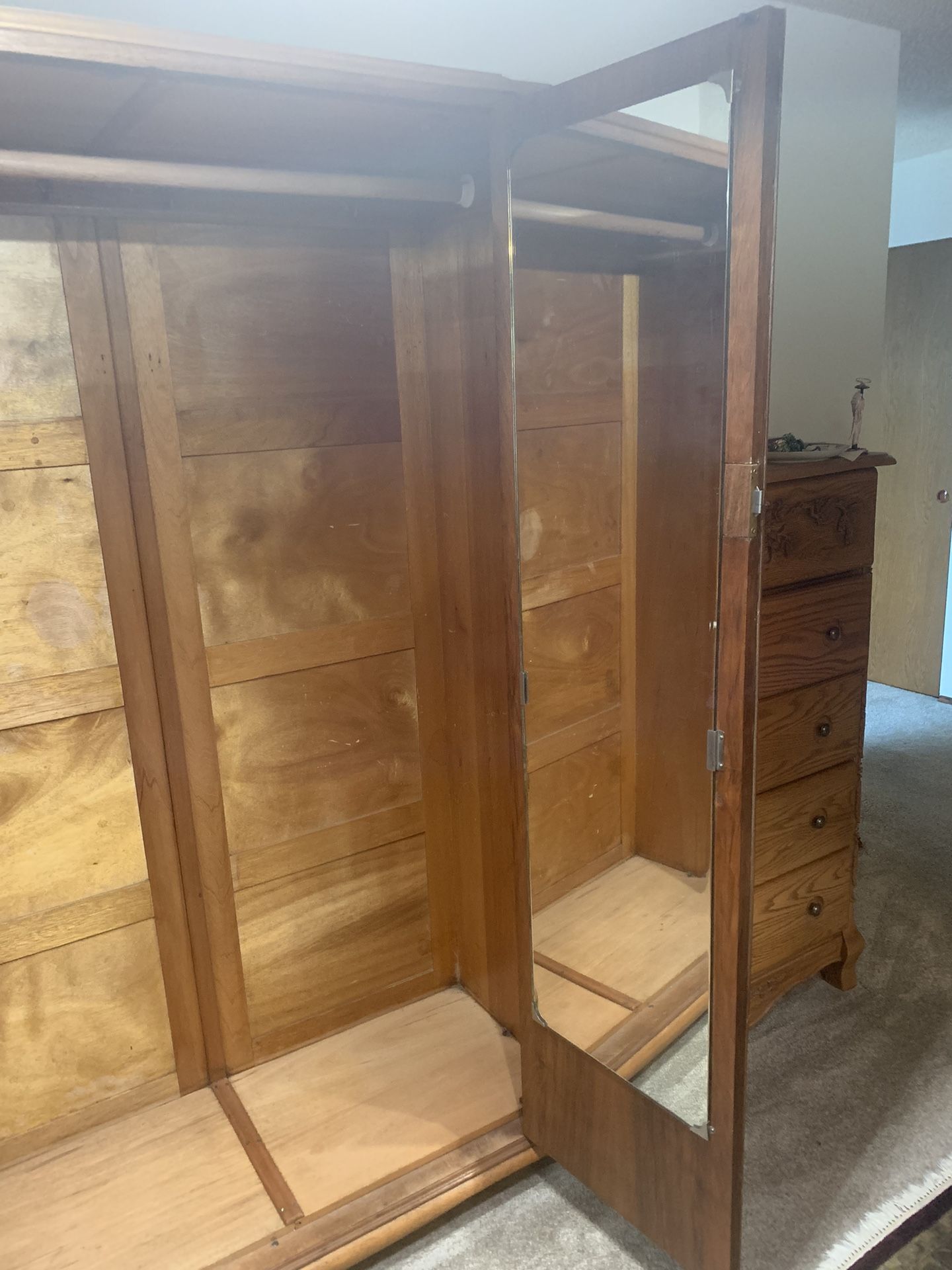 Antique Armoire 100 Years Old 