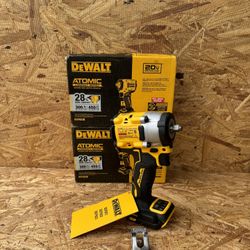 Dewalt Atomic Series  3/8” Model DCF923 Compact Impact Wrench With Hog Ring Anvil 20v Brushless (Tool Only) Price Each 