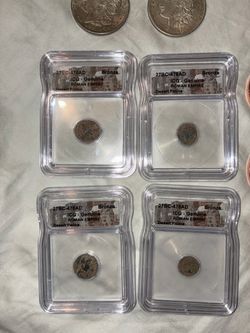 ICG Genuine Roman Empire Bronze Coins Lot of 4