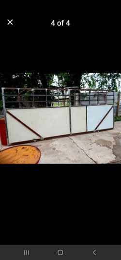 En Venta Metal Gate Corrediza 16 Ft X 6 Ft Exente Condition