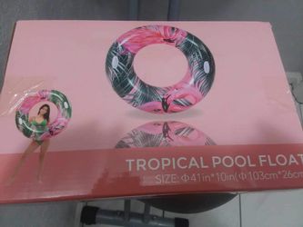 Tropical Pool Float / Flamingos 