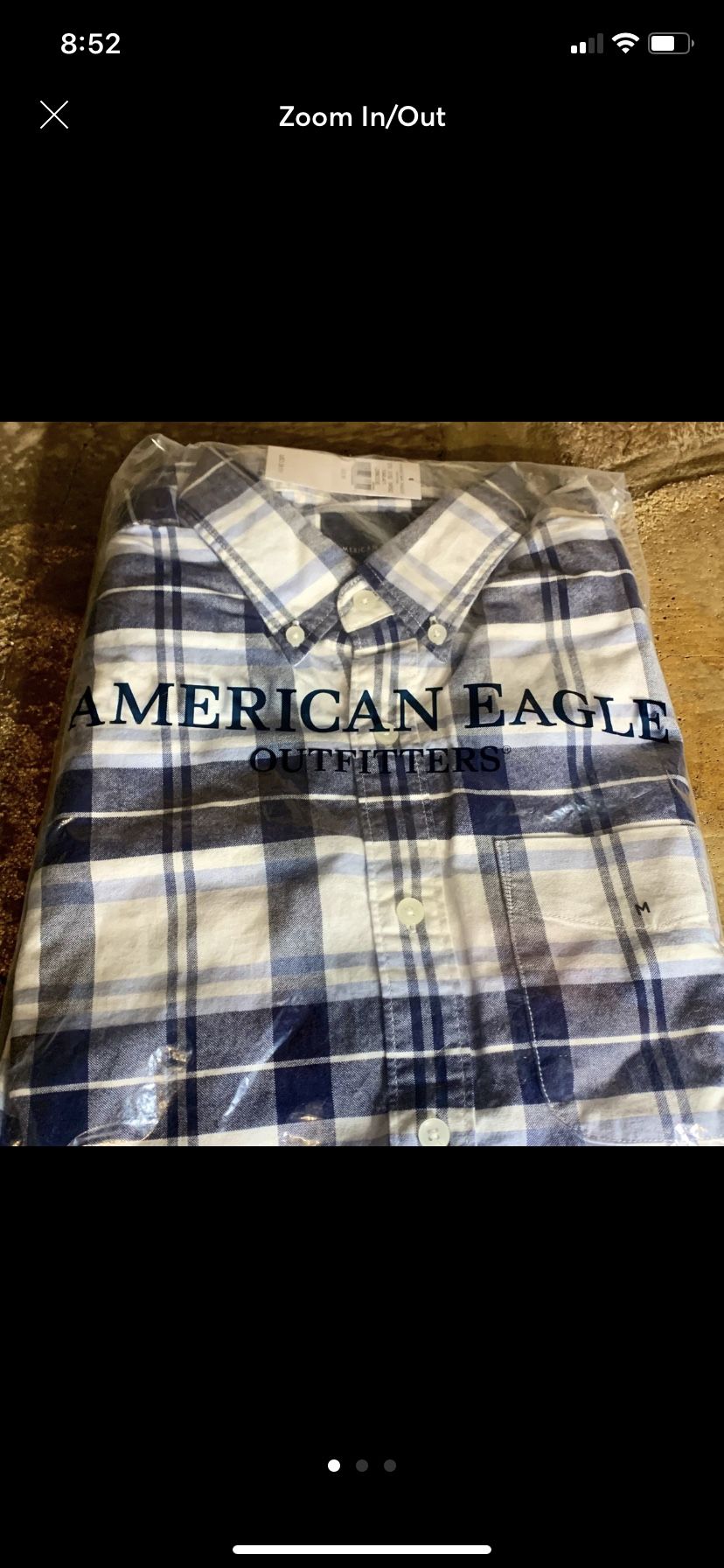 American Eagle dress shirt men
