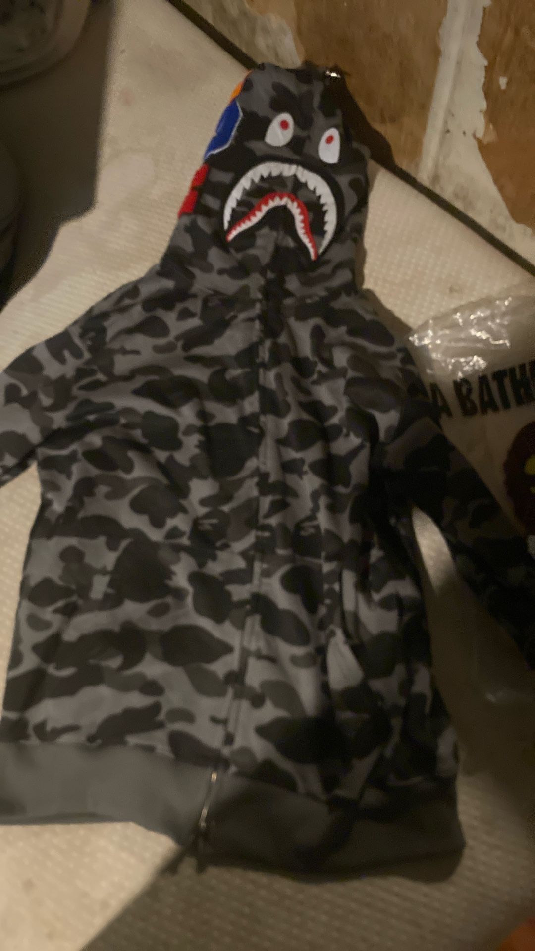 Bape Hoodie Size Large