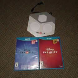 Disney infinity 2.0 & 3.0 WiiU games and portal base