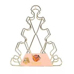 Blogilates Gold 4-Tier Weight Rack